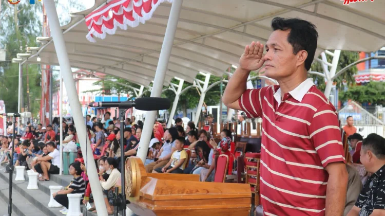 Jelang HUT RI, Paskibraka Gunungsitoli Siap Bertugas