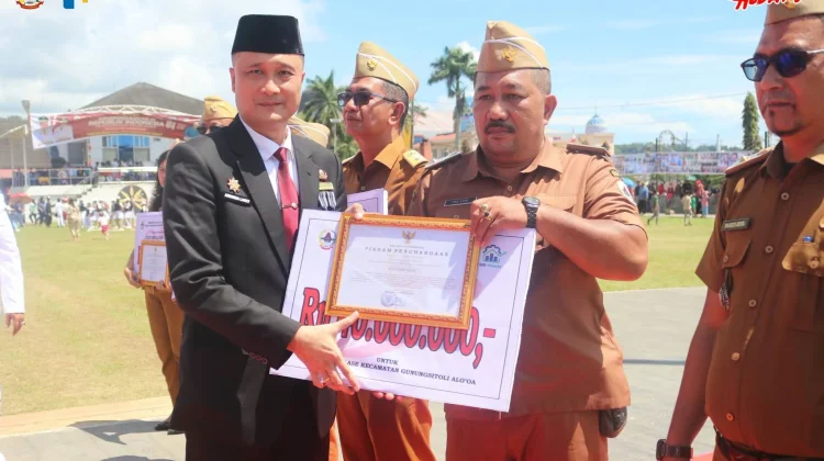Sebanyak 10 Desa Terbaik Gunungsitoli Raih Penghargaan SID-Kinerja 2026