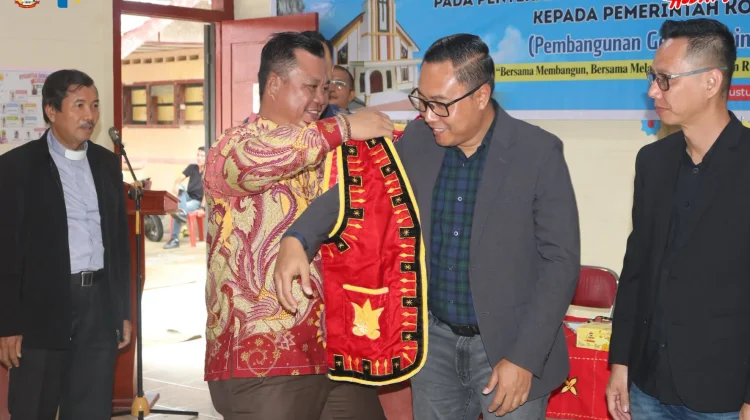 Pemko Gunungsitoli – BRI Bersinergi, Gereja AMIN Helefanikha Mulai Dibangun