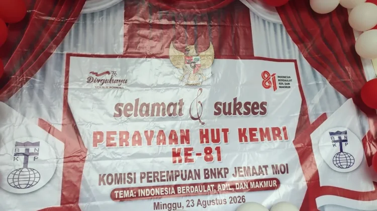 Semarak HUT RI Ke-81 Komisi Perempuan BNKP Jemaat Moi