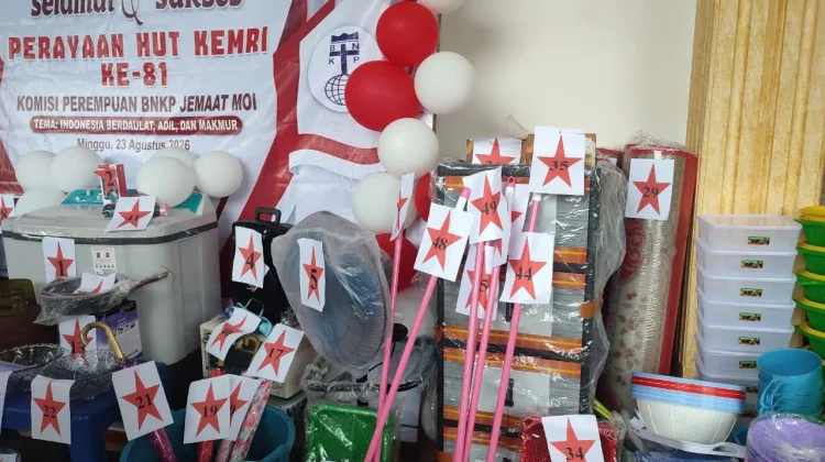Semarak HUT RI Ke-81 Komisi Perempuan BNKP Jemaat Moi