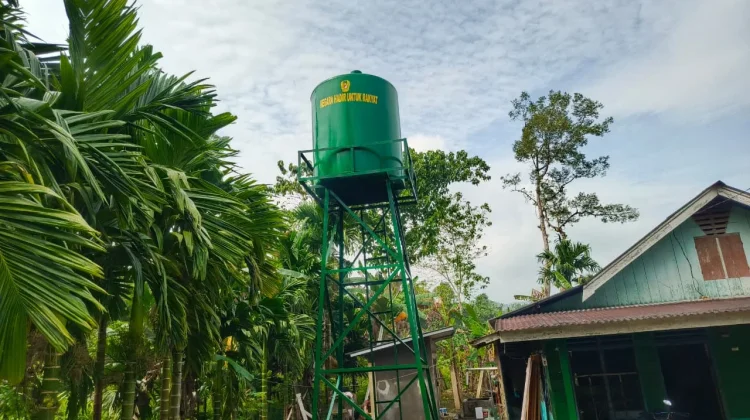 Program Sumur Bor, Kepedulian TNI Menghadirkan Air BersihTerhadap Masyarakat