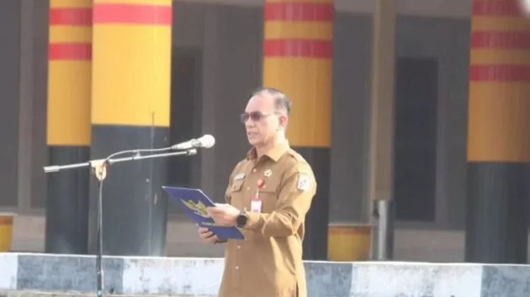 Pemkab Nias Utara Bahas Skema Baru Upacara Bendera dan Penghentian WFH