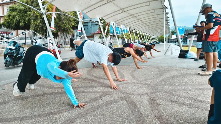 Tes Fisik Bagi Atlet Kota Gunungsitoli Untuk Porprovsu 2026