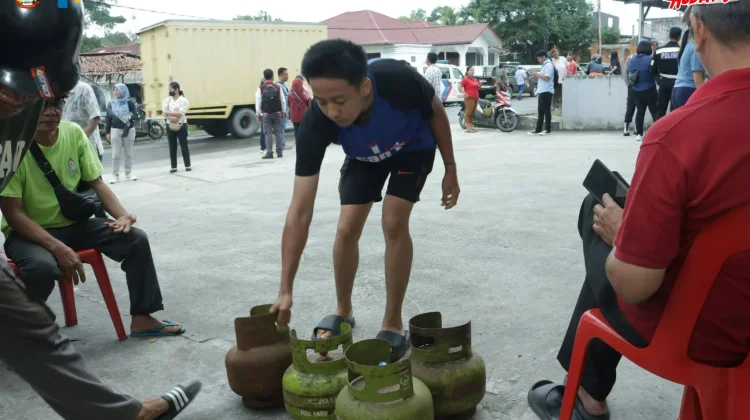 “Sidak LPG 3 Kg, Pemko Gunungsitoli Temukan Dugaan Jual di Atas HET”,