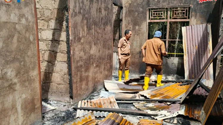 Pemko Gunungsitoli Gerak Cepat Bantu Warga Terdampak Kebakaran