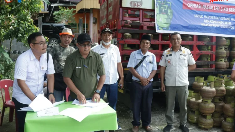 Pemko Gunungsitoli Kembali Hadirkan 560 Tabung LPG 3 Kg