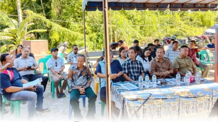 Pemkab Nias Utara Sosialisasikan Rencana Relokasi Pasar Pekan Simpang Empat