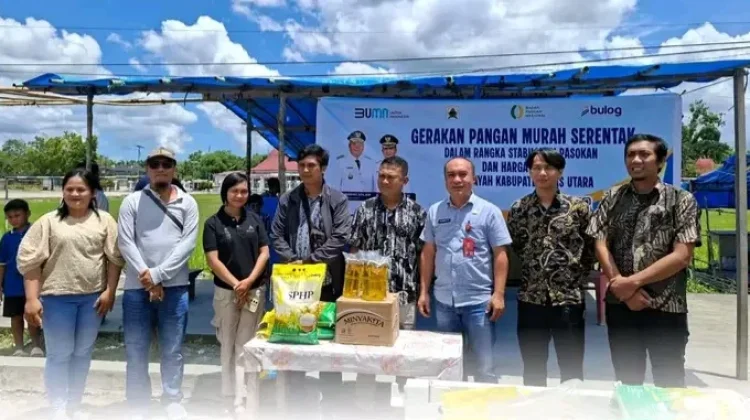 Pemkab Nias Utara Gelar Gerakan Pangan Murah Serentak, Jaga Stabilitas Harga
