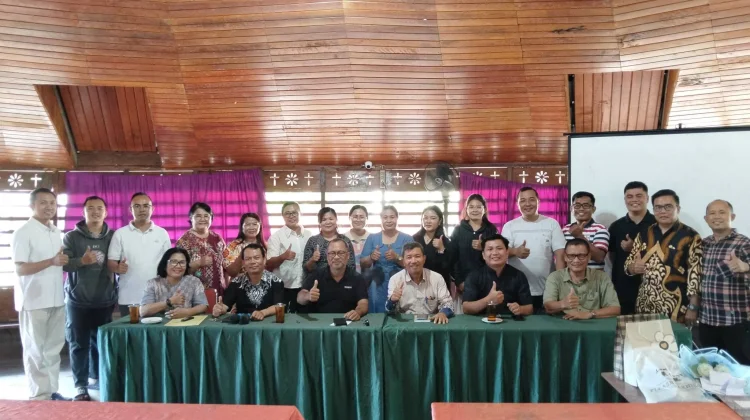 Tongkat Estafet Kepemimpinan Koinonia Gereja AMIN Resmi Beralih