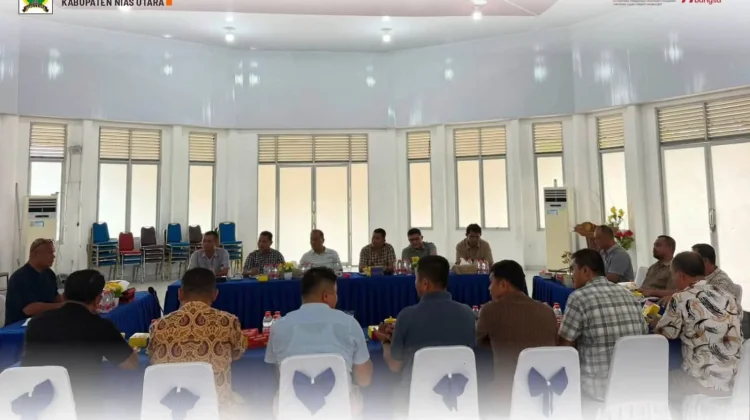 Bupati Nias Utara Pimpin Rapat Bersama OPD, Tekankan Sinergi dan Tanggung Jawab
