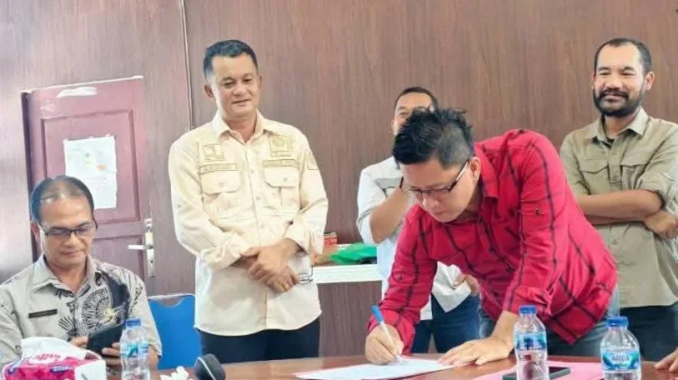 Sejumlah Pejabat Dinas PUTR Mengikuti Sertijab
