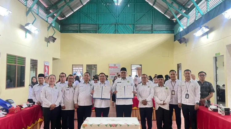 Taspen Life Teken Kerjasama Dengan Kantor Kementerian Agama Kabupaten Nias