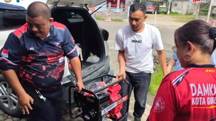 Bantuan Peralatan Baru Perkuat Respons Damkar Gunungsitoli
