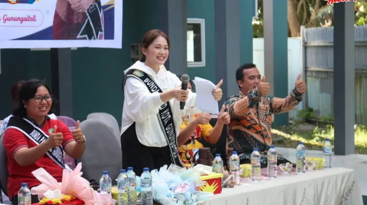 Bunda PAUD Gunungsitoli Dorong Anak Sehat dan Ceria