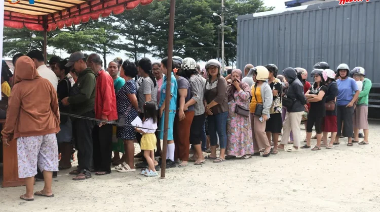 Stabilkan Harga, Pemko Gunungsitoli Gelar Operasi Pasar