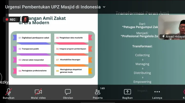 Masjid Punya Peran Strategis Kelola Zakat melalui UPZ