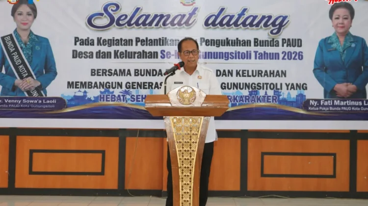 Pemko Gunungsitoli Kukuhkan Bunda PAUD hingga Desa dan Kelurahan