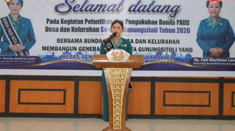 Pemko Gunungsitoli Kukuhkan Bunda PAUD hingga Desa dan Kelurahan