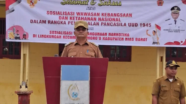 Camat Moro’o Tekankan Wawasan Kebangsaan dan Bahaya Narkoba