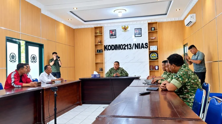 Orado dan Kodim 0213/Nias Bersinergi Sukseskan Piala Panglima TNI