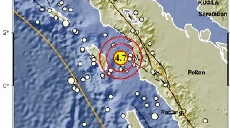 Periode Awal September Dua Gempa Dirasakan di Kepulauan Nias