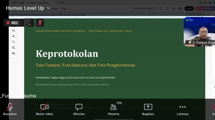 Kolaborasi Humas dan Protokol Perkuat Komunikasi Publik yang Profesional