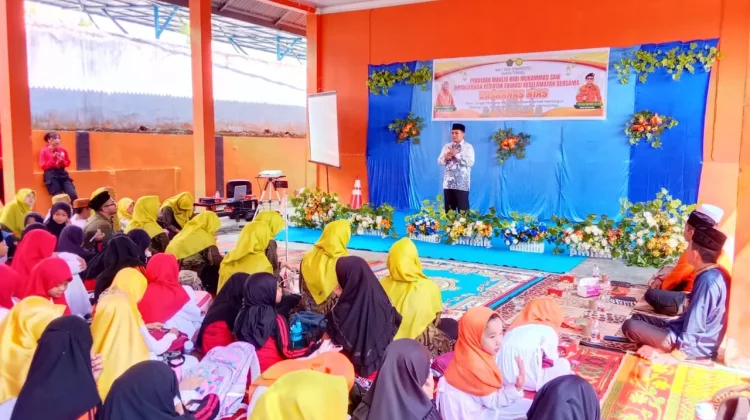 Sinergi Lintas Sektor, MIN 1, KUA, dan BASARNAS Gelar Maulid Nabi