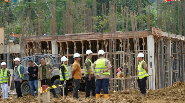 Wali Kota Gunungsitoli Tinjau Revitalisasi SMA Unggulan Sukma Nias