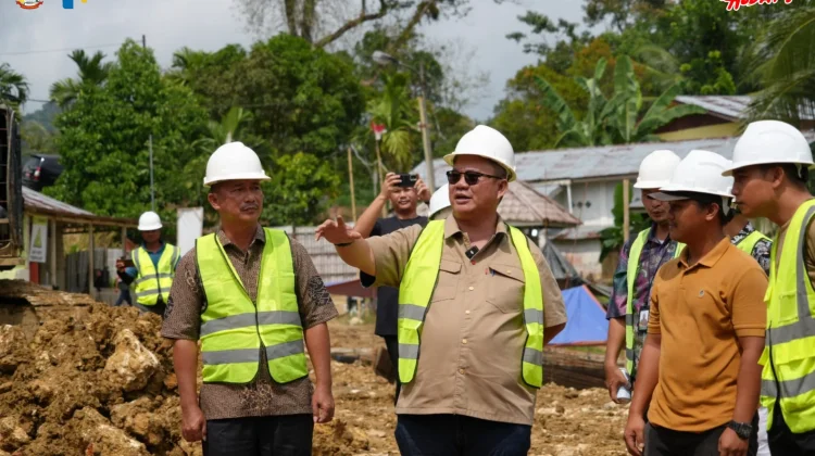 Wali Kota Gunungsitoli Tinjau Revitalisasi SMA Unggulan Sukma Nias