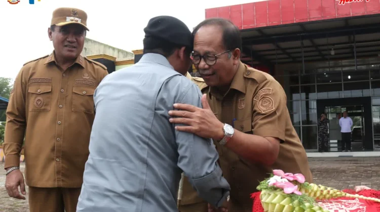Pemko Gunungsitoli Sambut Kepala Bakamla RI