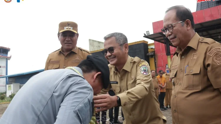 Pemko Gunungsitoli Sambut Kepala Bakamla RI
