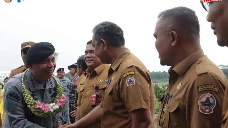 Pemko Gunungsitoli Sambut Kepala Bakamla RI
