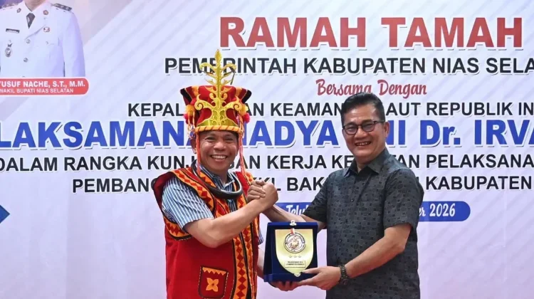 Bakamla RI Bangun SPKKL di Nias Selatan, Perkuat Pengawasan Keamanan Laut