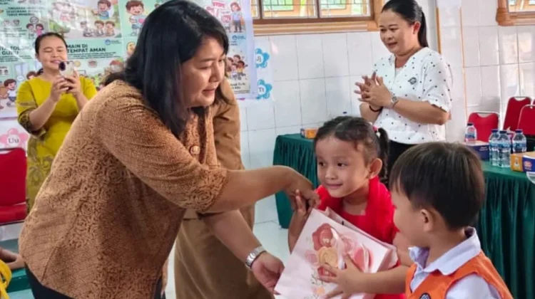 Tim PAUD Nias Barat Berkunjung ke TK Swasta Cinta Kasih