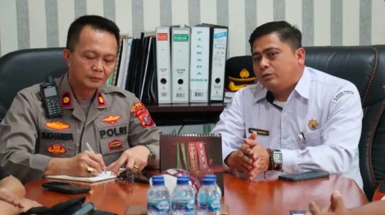 Polres Nias Terima Perwakilan Kementerian Perikanan dan Kelautan