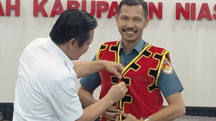 Tindak Lanjut Audiensi Bupati dengan Wamenhan, Danlanal Nias Survei Lokasi