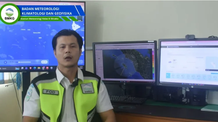 Kepulauan Nias Hari Ini Umumnya Berawan, Kelembaban hingga 99%