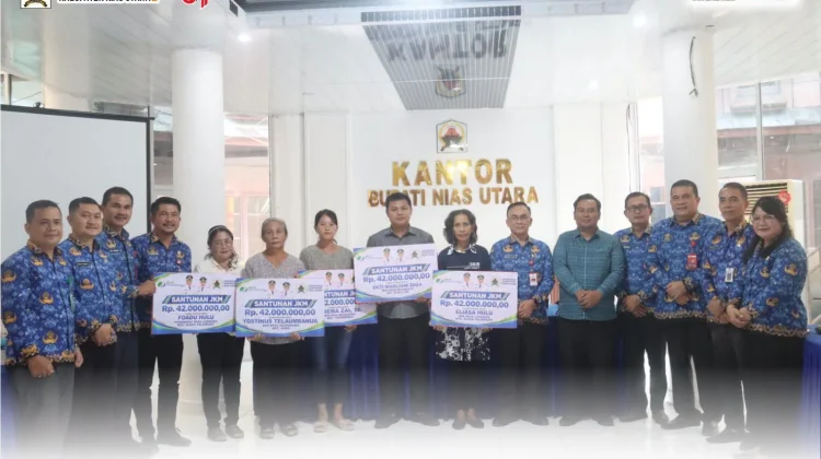 Sebanyak 32 Ahli Waris di Nias Utara Terima Santunan dari BPJS Ketenagakerjaan