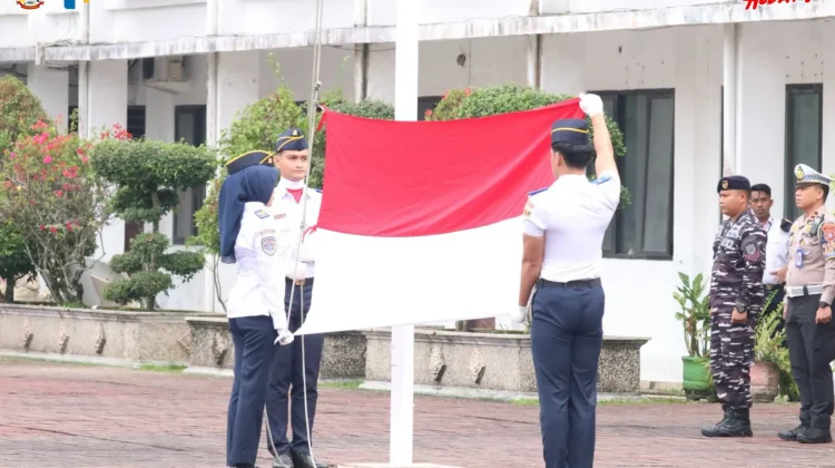 Pimpin Upacara Harhubnas, Sekda Tekankan Keselamatan dan Pelayanan