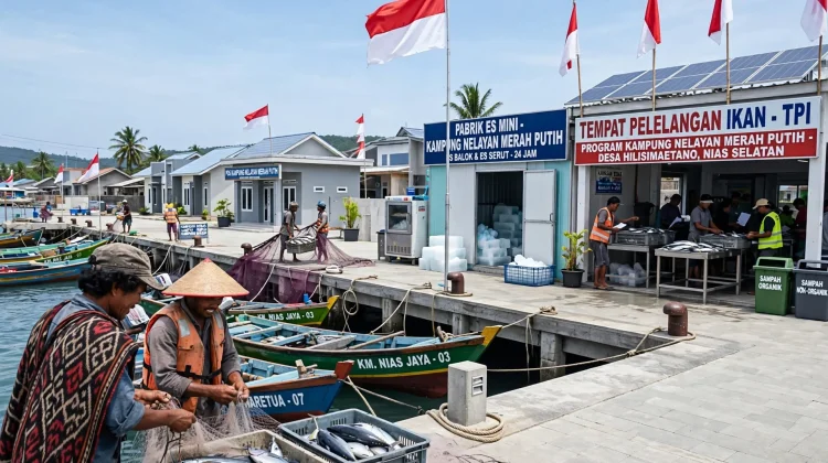 3 Desa di Nias Utara Masuk Program Kampung Nelayan Merah Putih