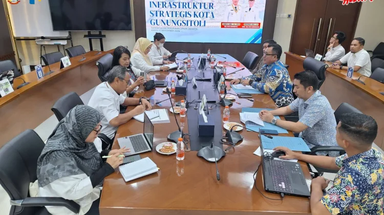 Percepat Pembangunan, Wali Kota Gunungsitoli Audiensi dengan Kementerian PU