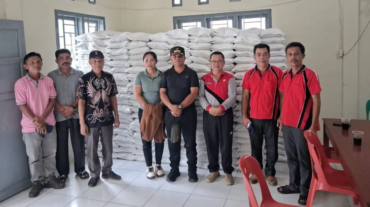 Tujuh Ton Beras Disalurkan kepada 236 Penerima Bantuan di Kecamatan Moro'o