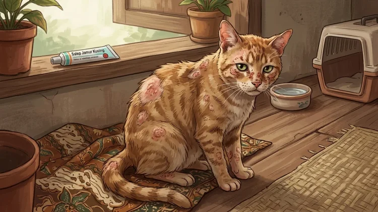 Jangan Keliru, Scabies dan Jamur pada Kucing ternyata Berbeda