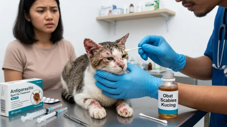 Cara Mengatasi Scabies pada Kucing, Jangan Sembarangan Beri Obat
