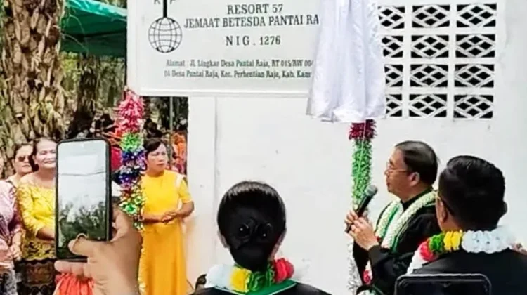 BNKP Resmikan Jemaat Betesda Pantai Raja Resort 57