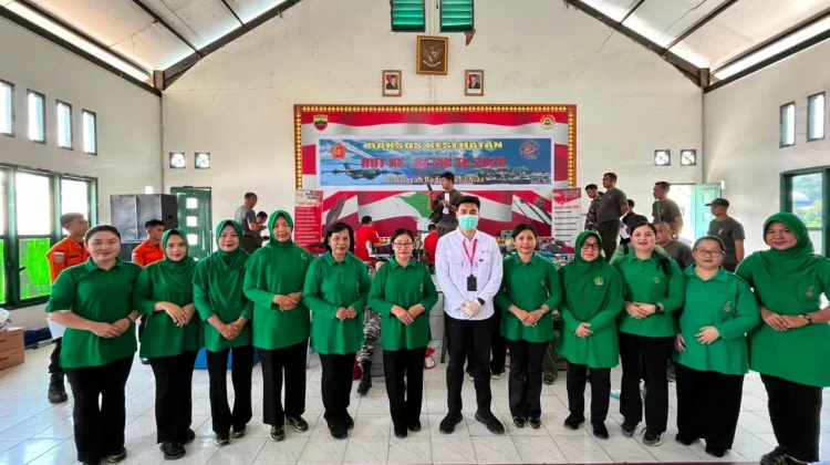 Sambut HUT ke-81 TNI, Kodim 0213/Nias Hadirkan Layanan Sosial