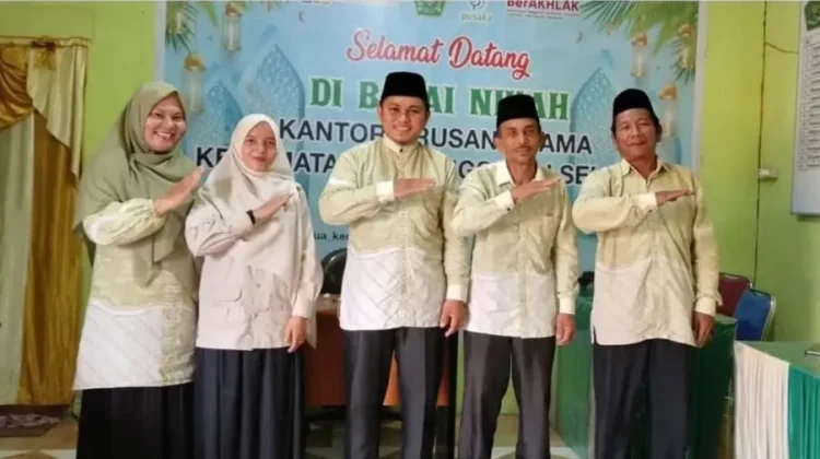 Terima Kunjungan Unit Layanan Haji, KUA Gunungsitoli Selatan Perkuat Sinergi