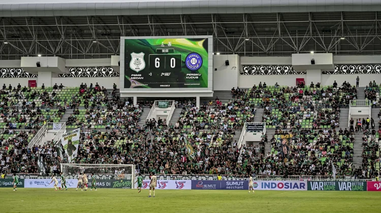 PSMS Medan Bantai Persiku Kudus 6-0