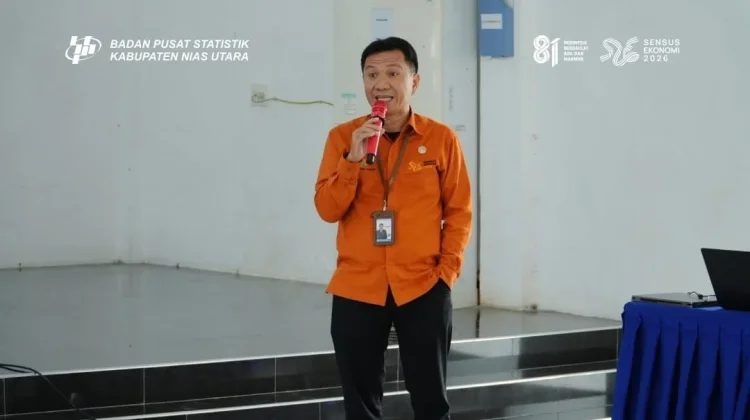 BPS Nias Utara Apresiasi Dedikasi Petugas Sensus Ekonomi 2026